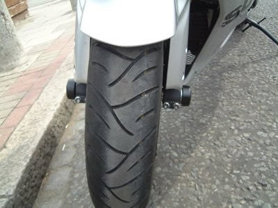 R&G Fork Protectors | Black | Suzuki GSXR 600 (K2-K5 models), GSXR 750 (K2-K5 models), GSXR 1000 (K2-K4 models), GSX 1300 Hayabusa and the SV1000
