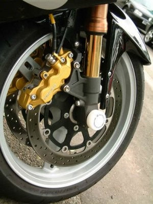 R&G Fork Protectors | White | Suzuki GSXR 600 (1996-2001 models), GSXR 750 (1996 to 2001), GSXR 1000 (K1 model only), GSX 1300R Hayabusa, TL1000R and the TL1000S