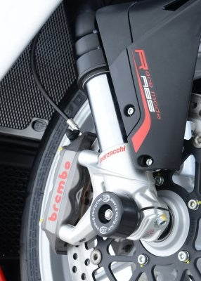 R&G Fork Protectors | Black | MV Agusta F4 '10- (Marzocchi Forks ONLY)