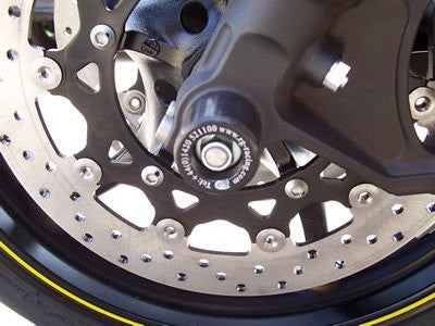 R&G Fork Protectors | Black | Yamaha YZF-R6 '05-'16 & YZF-R1 '02-'14 *(not compatible with the YZF-R1 SP models)* and TMAX 530 '15-'19