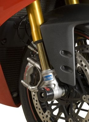 R&G Fork Protectors | Black | Ducati Panigale 899 '13-/959 '16-/1199 '12-/1299 '15-, Panigale V4S '18- /V4R '19-, Panigale V2 '20- '24 & Streetfighter V4 (S) '20-