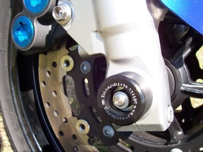 R&G Fork Protectors | Black | Yamaha YZFR1 (models produced between 1998 and 2001)
