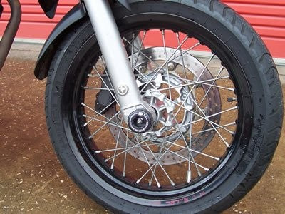 R&G Fork Protectors | Black | Yamaha XT660X, XT660R and XT660Z Tenere 09 onwards