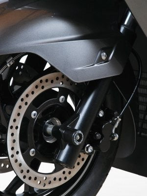 R&G Fork Protectors | Black | Suzuki Burgman (Skywave) 400