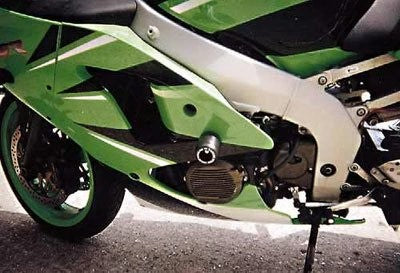 R&G Crash Protectors | White | Kawasaki Ninja ZX6-R 1998>2002