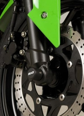 R&G Fork Protectors | Black | Kawasaki Ninja 250 '08-