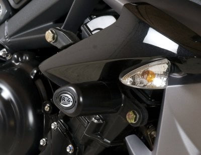 R&G Crash Protectors | White | Triumph Street Triple 675 2013>2016 & Triumph Street Triple 675 R 2013>2016 & Triumph Street Triple 675 RX 2015>2016