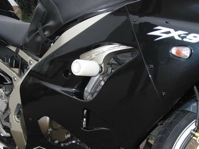 R&G Crash Protectors | Black | Kawasaki ZX-9R 2002>2003