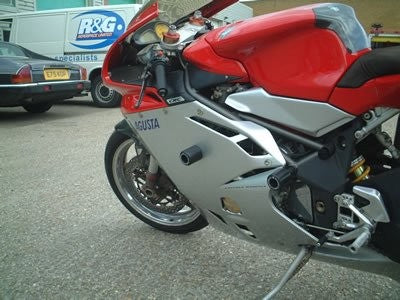 R&G Crash Protectors | Black | MV Agusta F4 2006>2008 & MV Agusta F4 750 1999>2005