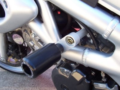 R&G Crash Protectors | Black | Suzuki SV 650 S 1999>2002 & Suzuki SV 650 1999>2002