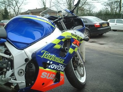 R&G Crash Protectors | White | Suzuki GSX-R600 2001>2003