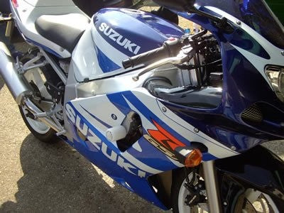 R&G Crash Protectors | White | Suzuki GSX-R600 2001>2003