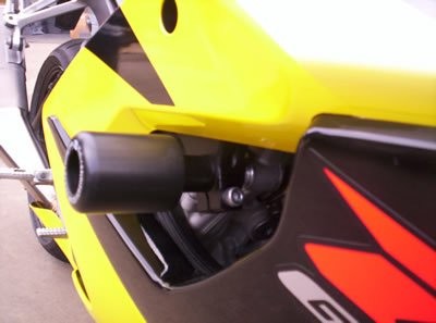 R&G Crash Protectors | White | Suzuki GSX-R1000 2005>2006