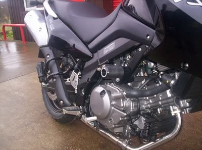 R&G Crash Protectors | Black | Suzuki V-Strom 650 2004>2018
