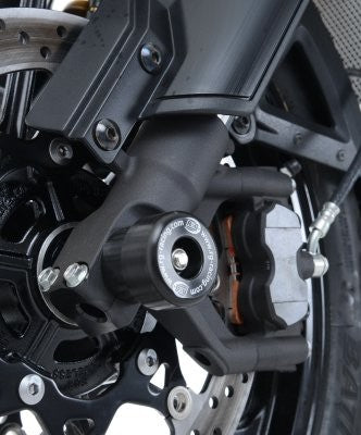 R&G Fork Protectors | Black | Suzuki DL1000 V-Strom '14-'19, DL 1000XT V-STROM '17-'19, V-Strom 1050/ V-Strom 1050 DE '23- & 1050XT '20-