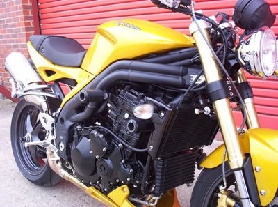 R&G Crash Protectors | Black | Triumph Speed Triple 1050 1997>2007