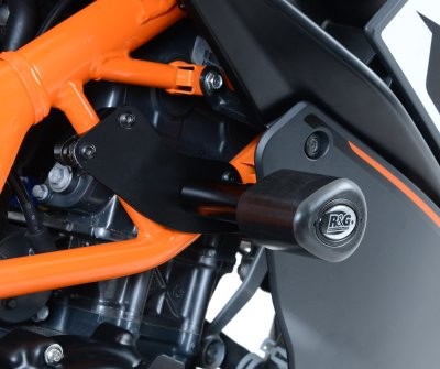 R&G Crash Protectors | Black | KTM RC 125 2014>2021 & KTM RC 200 2014>2021 & KTM RC 390 2014>2021