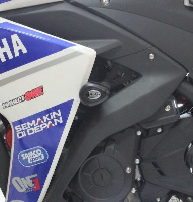 R&G Crash Protectors | White | Yamaha YZF-R3 2015>2018 & Yamaha YZF-R25 2014>2018