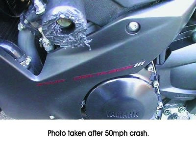 R&G Crash Protectors | Black | Yamaha YZF-R1 2002>2003