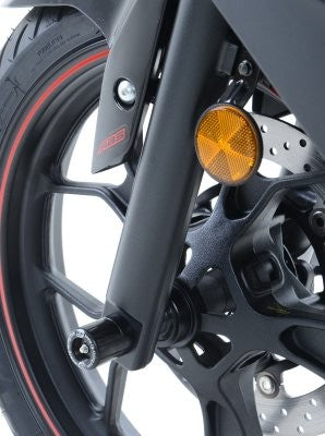 R&G Fork Protectors | Orange | Yamaha R25 '14-, MT-25 '15-, R3 '15-, MT-03 '16-