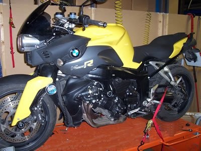 R&G Crash Protectors | Black | BMW K 1300 R 2009>2015 & BMW K 1200 R 2005>2008
