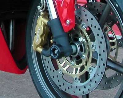 R&G Fork Protectors | Black | Triumph Daytona 675 '06-'12, Street Triple '07-'12 and the , Street Triple R '08-