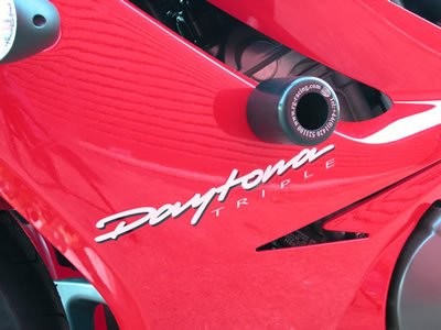 R&G Crash Protectors | Black | Triumph Daytona 675 2006>2012