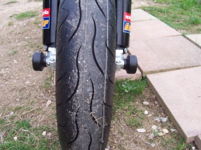R&G Fork Protectors | Black | Aprilia SVX450 and SXV550