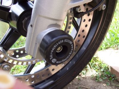 R&G Fork Protectors | Black | BMW F800R, F800S and F800ST up to 2014