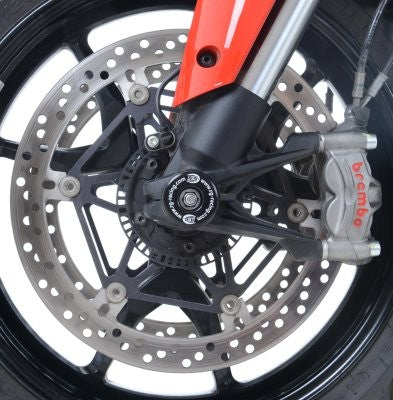 R&G Fork Protectors | Black | (Large Bobbins) for various Ducati