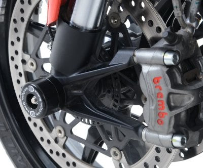 R&G Fork Protectors | Black | (Large Bobbins) for various Ducati