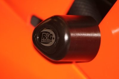 R&G Crash Protectors | Black | Kawasaki Ninja ZX6-R 2007>2012