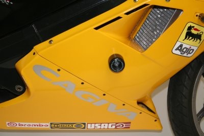 R&G Crash Protectors | Black | Cagiva Mito 125 1989>2012