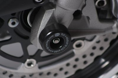R&G Fork Protectors | Black | Kawasaki Z1000 '07-'09, Z750R , Versys 1000 '12- '24 & Versys 1100 ’25-