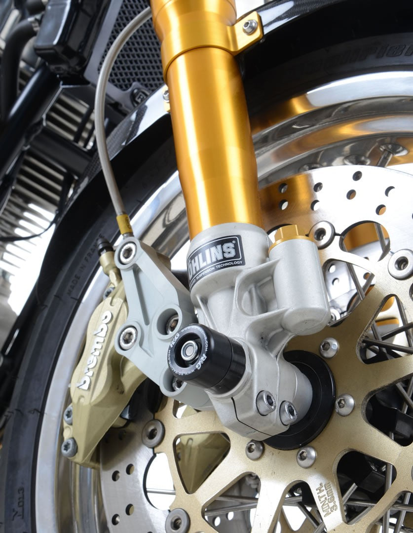 R&G Fork Protectors | Black | Norton Commando 961 Sport '15-'22