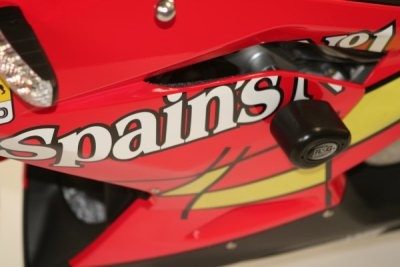 R&G Crash Protectors | Black | Aprilia RS 125 2002>2015