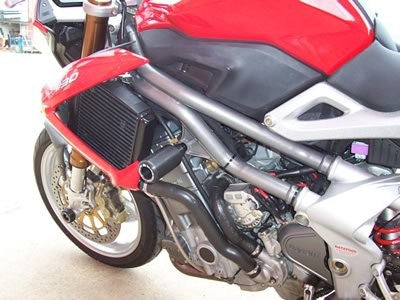 R&G Crash Protectors | Black | Benelli Cafe Racer 1130 2004>2013 & Benelli TNT 125 Tornado 2017>Current