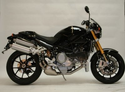 R&G Crash Protectors | Black | Ducati Monster S2R 800 2005>2008 & Ducati Sport Classic /GT1000 2007>2014 & Ducati Monster 696 2001>2006 & Ducati Monster S4R S 2006>2008 & Ducati Multistrada 1100 2007>2010 - Pyramid Motorcycle Accessories