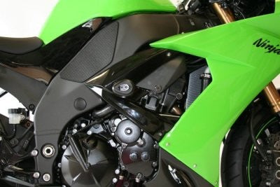 R&G Crash Protectors | Black | Kawasaki ZX-10R 2008>2010