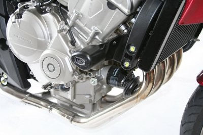 R&G Crash Protectors | Black | Honda CB 600 N Hornet 2007>2012 & Honda CBF 600 2008>2012