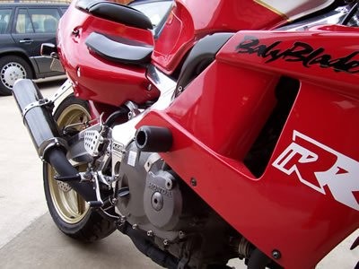 R&G Crash Protectors | Black | Honda CBR 400 1990>1994
