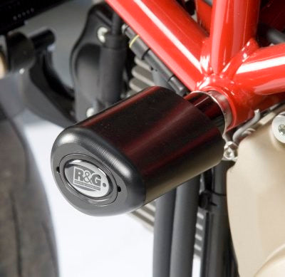 R&G Crash Protectors | Black | Ducati Hypermotard 796 2010>2013 & Ducati Streetfighter 1100 2009>2012 & Ducati Streetfighter 1100 S 2009>2013 & Ducati Hypermotard 1100 2010>2012