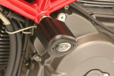R&G Crash Protectors | Black | Ducati Hypermotard 796 2010>2013 & Ducati Streetfighter 1100 2009>2012 & Ducati Streetfighter 1100 S 2009>2013 & Ducati Hypermotard 1100 2010>2012