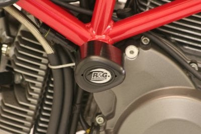 R&G Crash Protectors | Black | Ducati Hypermotard 796 2010>2013 & Ducati Streetfighter 1100 2009>2012 & Ducati Streetfighter 1100 S 2009>2013 & Ducati Hypermotard 1100 2010>2012
