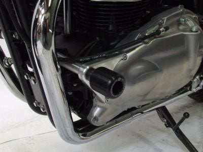 R&G Crash Protectors | Black | Triumph Thruxton 900 2004>2014 & Triumph Bonneville 2006>2025 & Triumph Scrambler 2006>2016