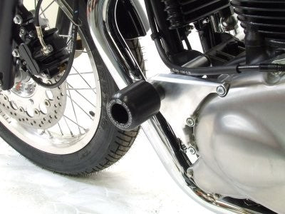 R&G Crash Protectors | Black | Triumph Thruxton 900 2004>2014 & Triumph Bonneville 2006>2025 & Triumph Scrambler 2006>2016