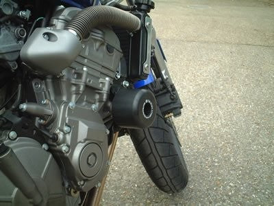 R&G Crash Protectors | Black | Honda CBF 600 2004>2006 & Honda CB 600 N Hornet 1998>2006