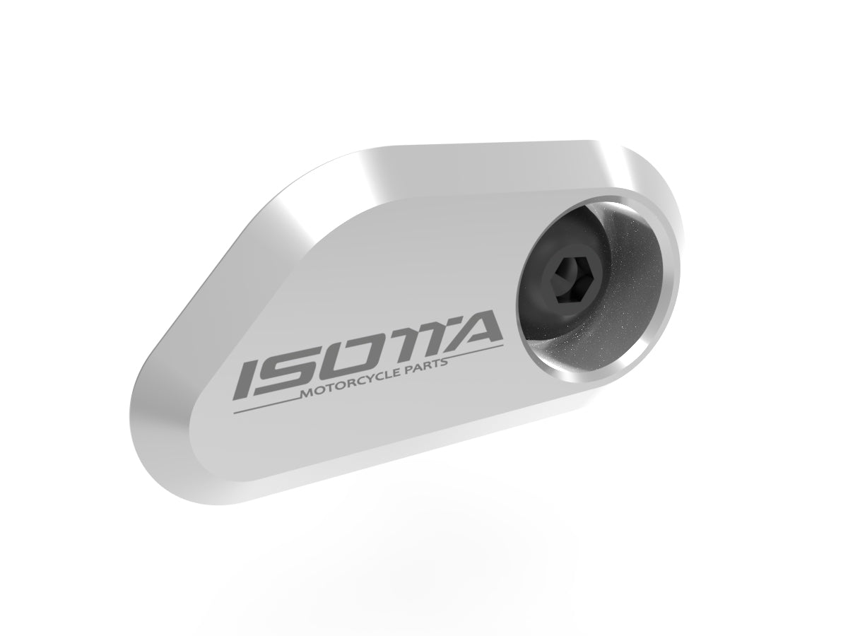 Isotta ABS Sensor Protector | Silver| Black | Gold | Red | Moto Guzzi V100 Mandello S / Stelvio 2023>2024 - Pyramid Motorcycle Accessories