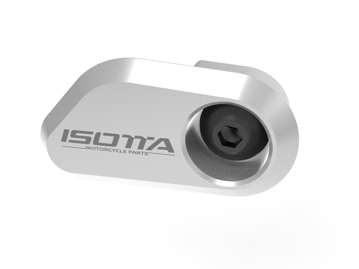 Isotta ABS Sensor Protector | Silver| Black | Gold | Red | Moto Guzzi V100 Mandello S / Stelvio 2023>2024 - Pyramid Motorcycle Accessories