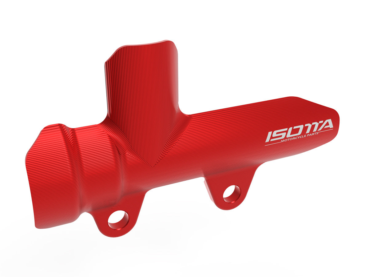 Isotta Rear Brake Pump Protection | Silver| Black | Gold | Red | Moto Guzzi V100 Mandello S / Stelvio 2023>2024 - Pyramid Motorcycle Accessories